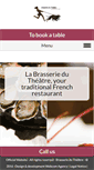 Mobile Screenshot of brasseriedutheatre-78100.com