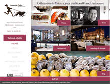 Tablet Screenshot of brasseriedutheatre-78100.com